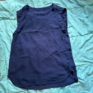 Sleeveless blouse